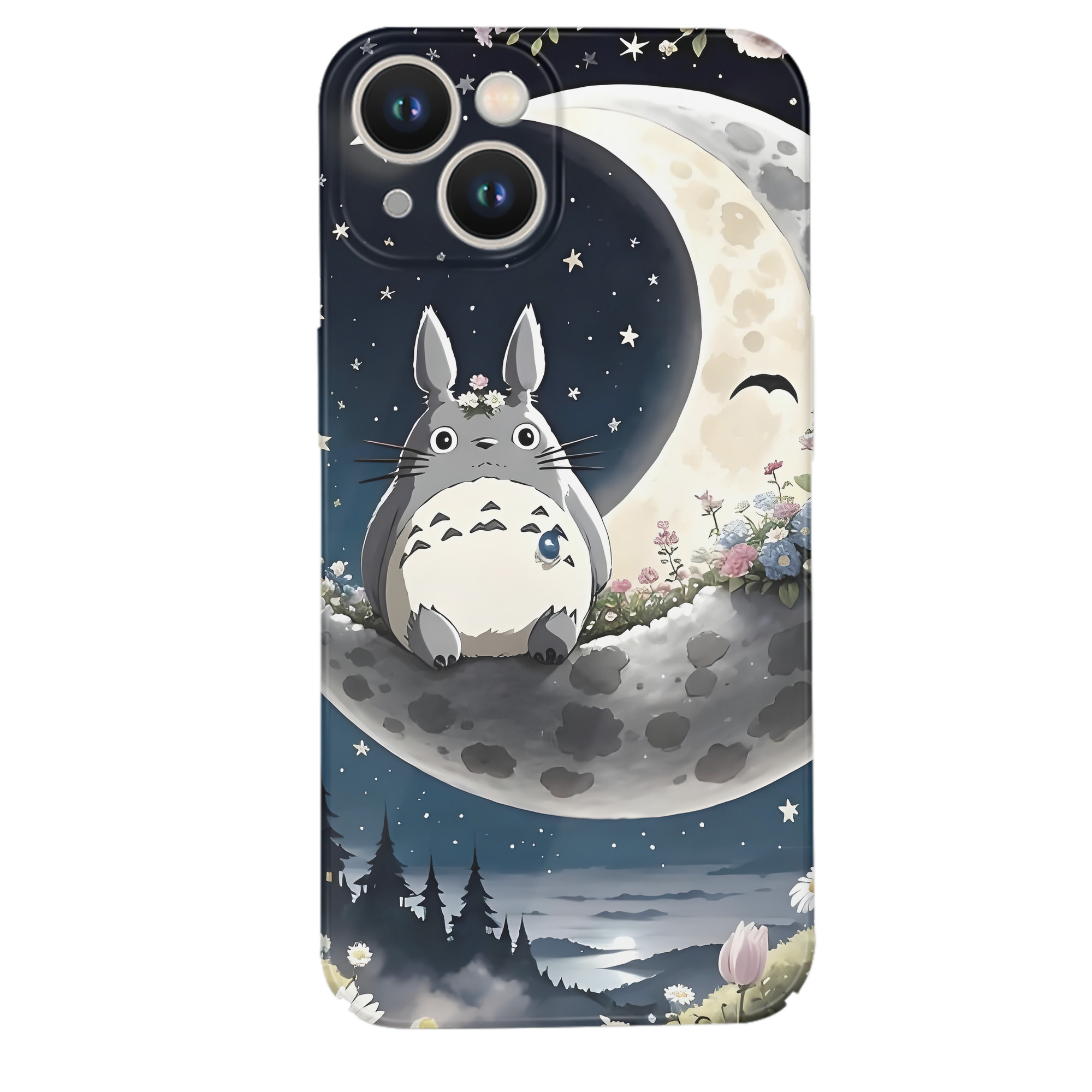 （画像用） となりのトトロ 草壁メイ 草壁サツキ My Neighbor Totoro Satsuki Kusakabe Mei Kusakabe 【iPhone 14シリーズ対応】ハードケース
